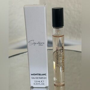 Montblanc Signature Elixir Perfume Vial Eau de Parfum Travel Spray